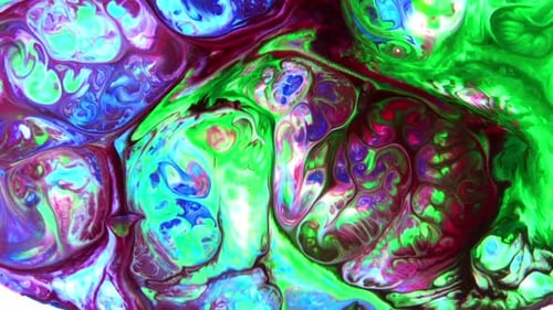 Abstract Colorful Ink Movements Spreads On Water Texture 491
