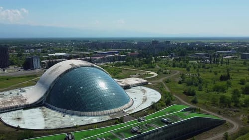 Modern architecture of tbilisi: exploring the parliament building in georgia