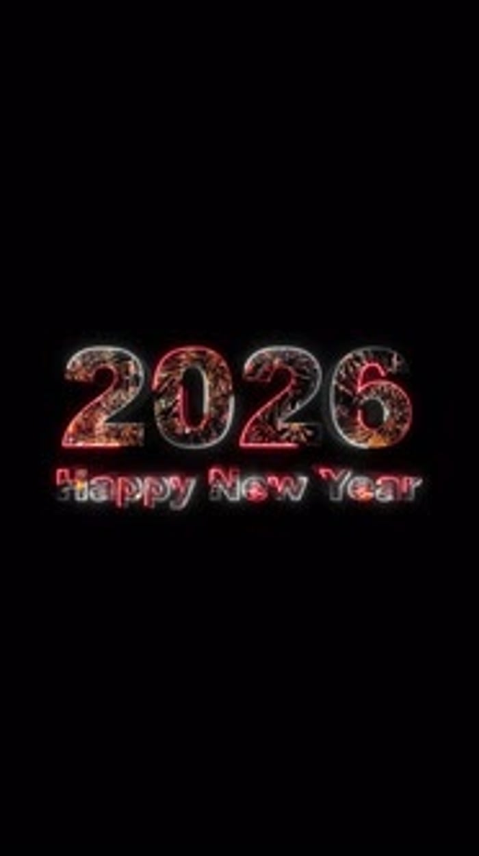 Feliz año nuevo 2026, Motion Graphics Incluyendo: feliz año nuevo y ...