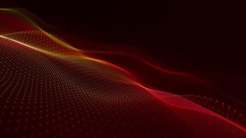 Dynamic Abstract Particle Wave Loop Background