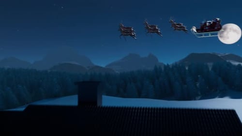 CGI Video Template for New Year Themed Card, Invitation or Promotion