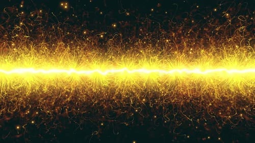 Dynamic Golden Energy Beam Abstract Background Loop
