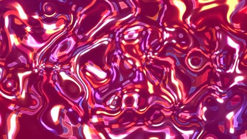 Fluid Abstract Glowing Purple Red Motion Background