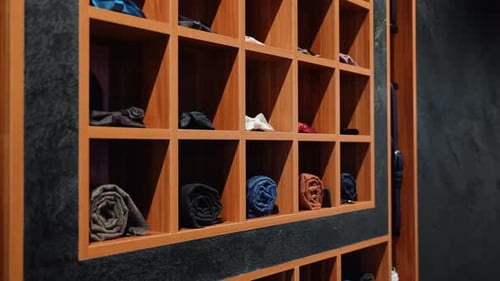 Large Selection of Bow Ties in Men's Clothing Store