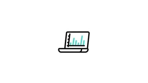 Stackedgraph Animated Icon