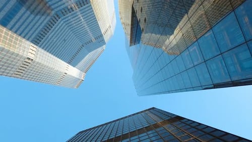 Skyscrapers in the City of London, England, UK