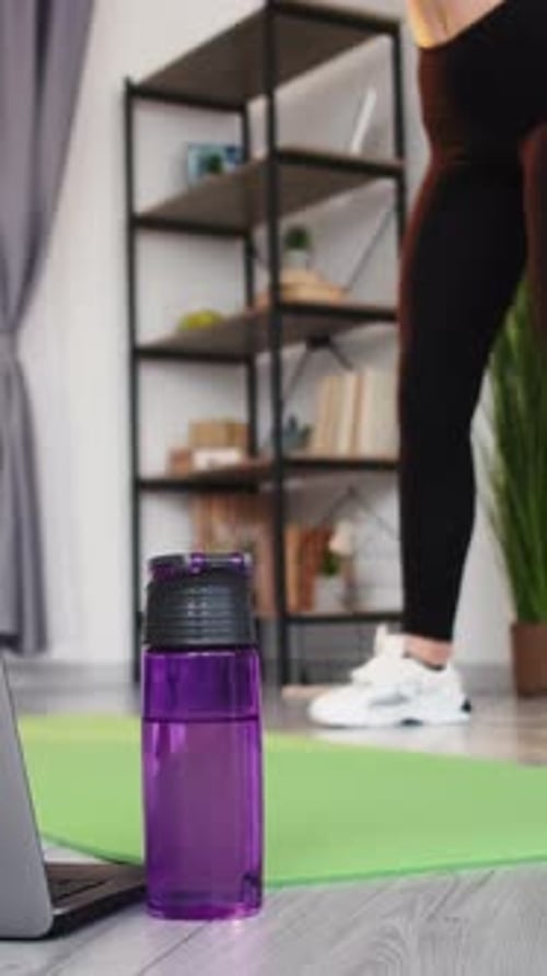 Equilibrio de agua vertical para entrenamiento en casa, para mujer