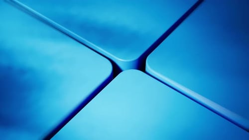 Blue Modern Abstract Geometric Background Seamless Loop