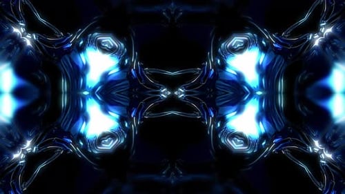 Abstract Psychedelic Plastic Liquid Background