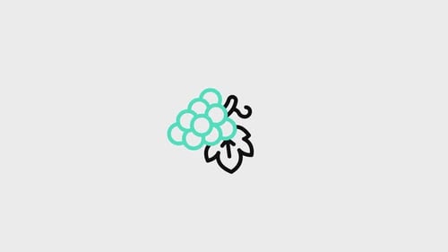 Grapes Animated Icon V2