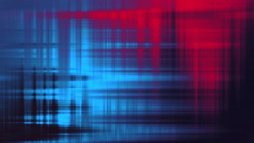 Stylish Red and Blue Glowing Background Animation