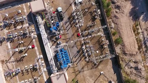 High voltage substation