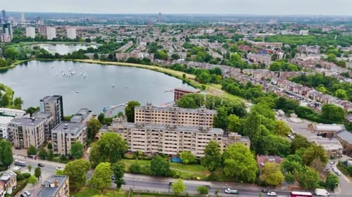 North London Cityscape, UK