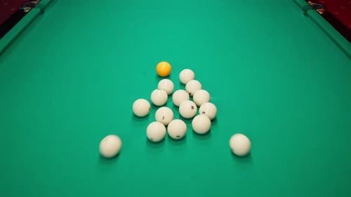 Breaking White Balls Billiards