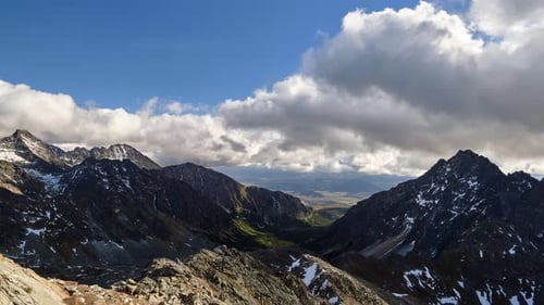 Alpine High Mountain Landscape