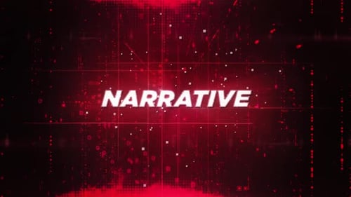 Narrative Wortmatrix Hi-Tech-Hintergrund
