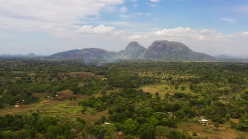 Rural Landscape in Sri Lanka