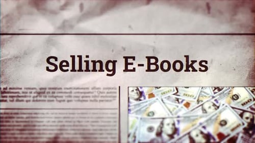 Selling E Books Title On Digital Newspaper