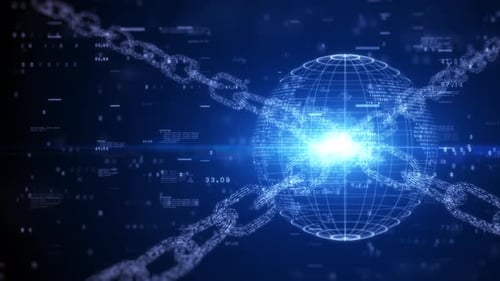 Chain Of Blockchain Network 01600