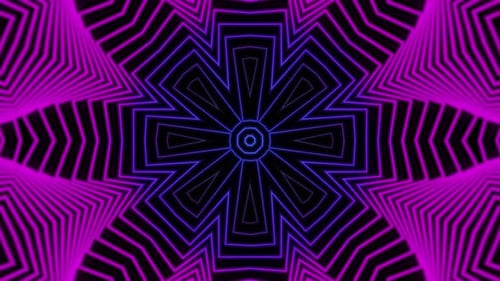 Festive Neon Background Animation