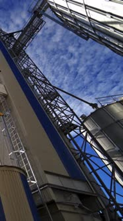 Elevator Complex Seen From Below