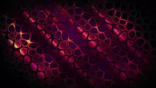 Animação de fundo de transformações de células de textura | 4K