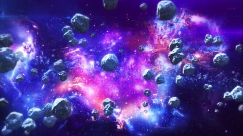 Asteroids Field
