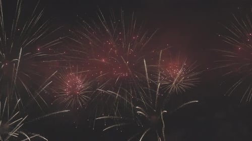 Colorful Huge Fireworks