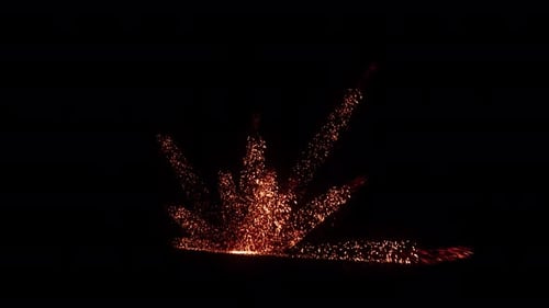 Dynamic Sparkling Light Particles Reveal Transition