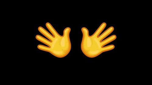 Cartoon Hands Bounce Animation