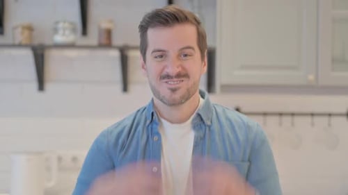 Man Reacts, Shouts, and Expresses Frustration