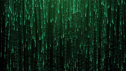 Nach unten gerichtete grüne Lichter