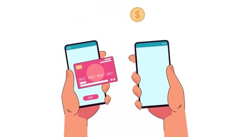 Online Payment Animation HD On Alpha