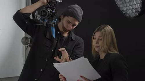 Reviewing Production Plans in Studio Setting