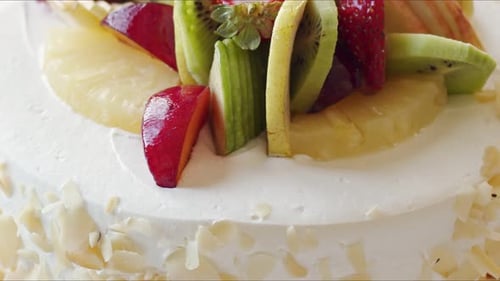 Köstlicher Geburtstags-Obstkuchen 1