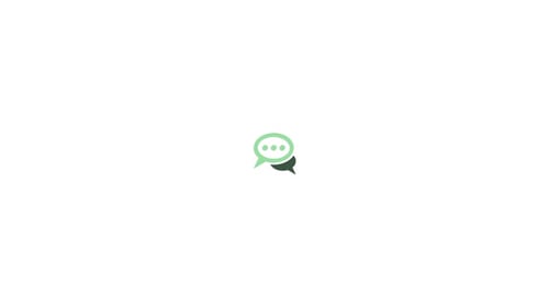 Conversation Talk Consultancy symbol icon animation video