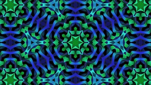 3D Kaleidoscope Vj Loop
