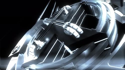 Metal Glitch VJ loop