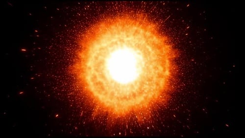 Fireball Explosion Burst