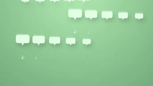Speech Bubbles - Looped Background
