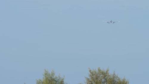 Airliner Approaching Landing