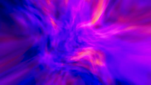 Abstract Fluid Vortex in Vibrant Neon Colors