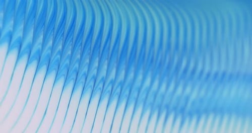 Abstract Blue and White Wavy Lines Background