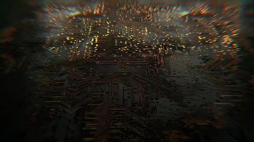 Placa de circuito de tecnología dinámica que impulsa la innovación digital moderna