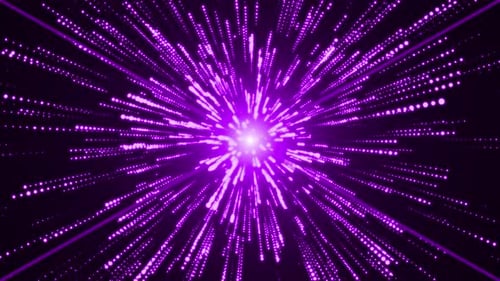 Big Bang Particle Explosion Background Pink V6