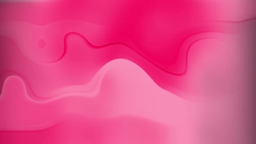 Animated Abstract Fluid Pink Organic Waves Background