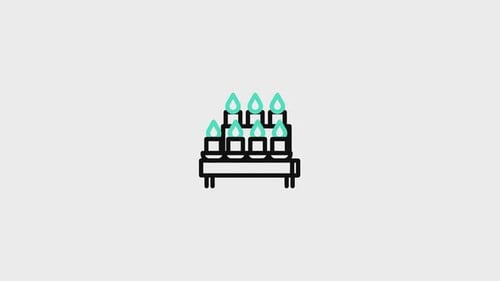 Candles Animated Icon