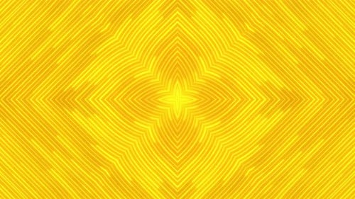 Abstract Geometric Glowing Line Expanding Background Loop