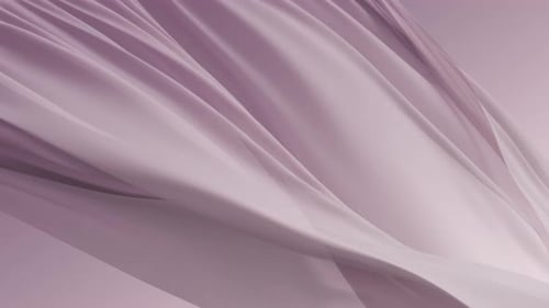 Elegant Flowing Fabric Abstract Background Animation