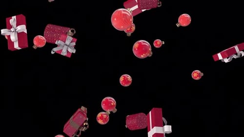 Christmas Gift Box Fall on Alpha Loop